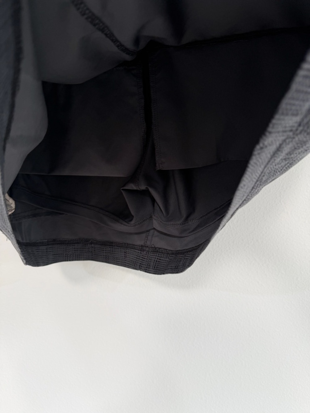 Prana Mini Skort in Black and Gray - Picture 8 of 8